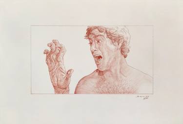 Original Figurative Popular culture Drawings by Daniel Dacio