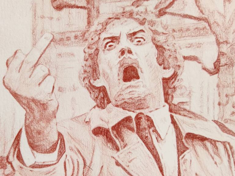Original Realism Cinema Drawing by Daniel Dacio