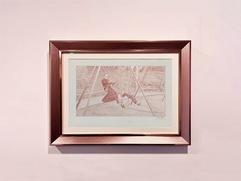 Original Conceptual Cinema Drawing by Daniel Dacio