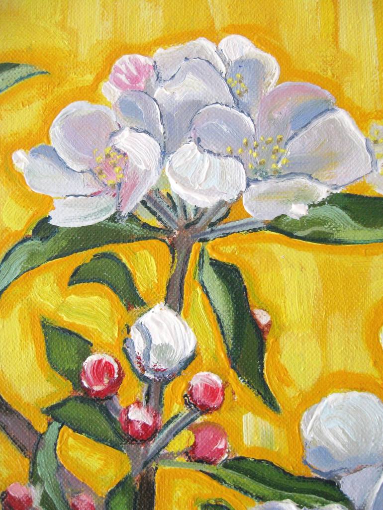 Original Floral Painting by Richard Gibson