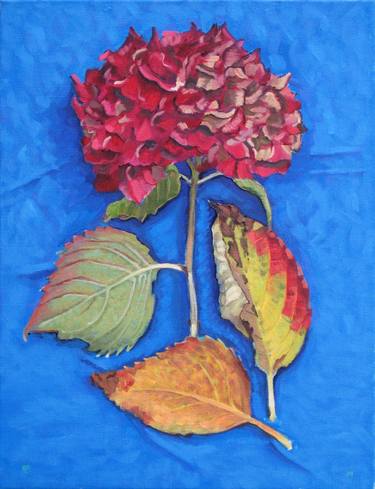 Original Fine Art Floral Paintings by Richard Gibson
