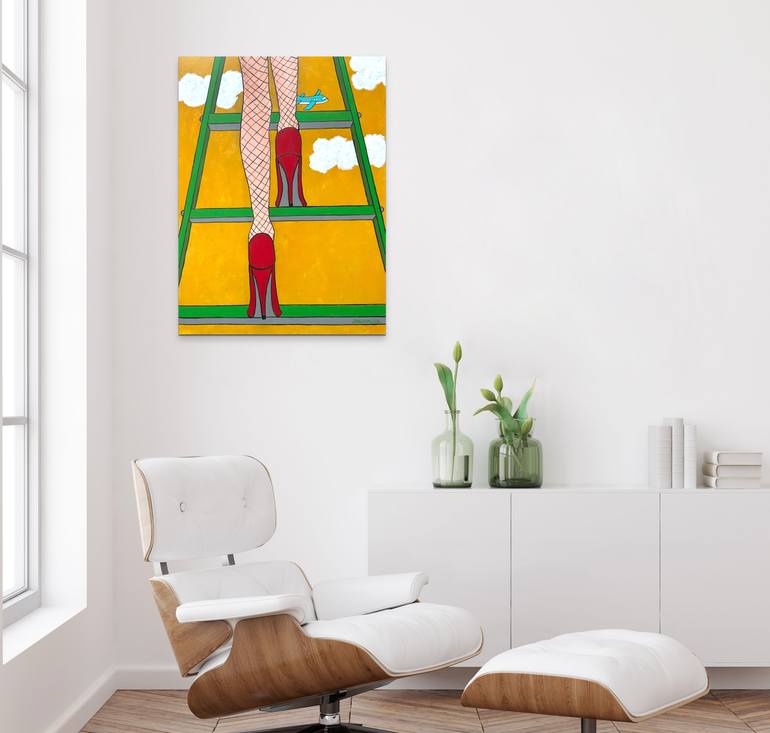 Original Contemporary Humor Painting by Joselyn Miller