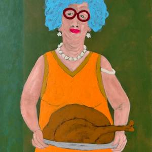ONCE AGAIN, AUNT JUDY INSISTED ON COOKING THE TURKEY