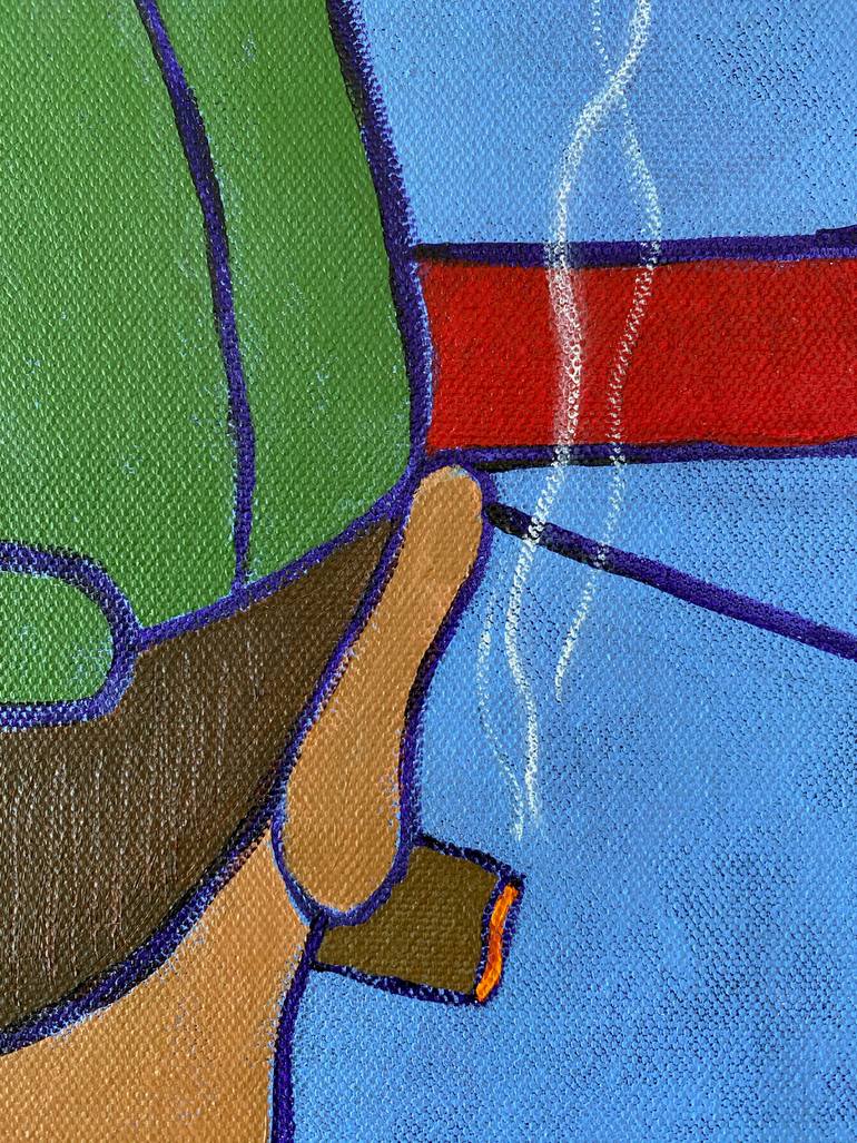 Original Figurative Transportation Painting by Joselyn Miller