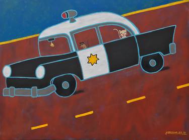 Original Fine Art Car Paintings by Joselyn Miller