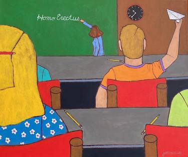 Print of Figurative Education Paintings by Joselyn Miller