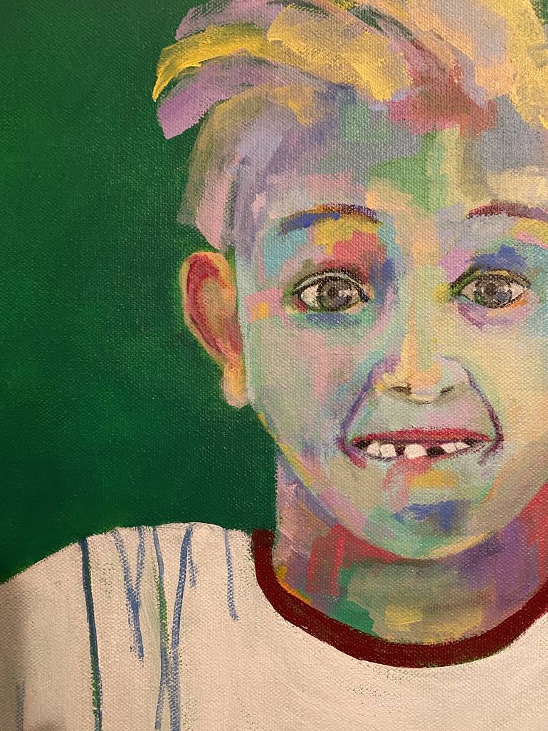 Original Figurative Children Painting by Joselyn Miller