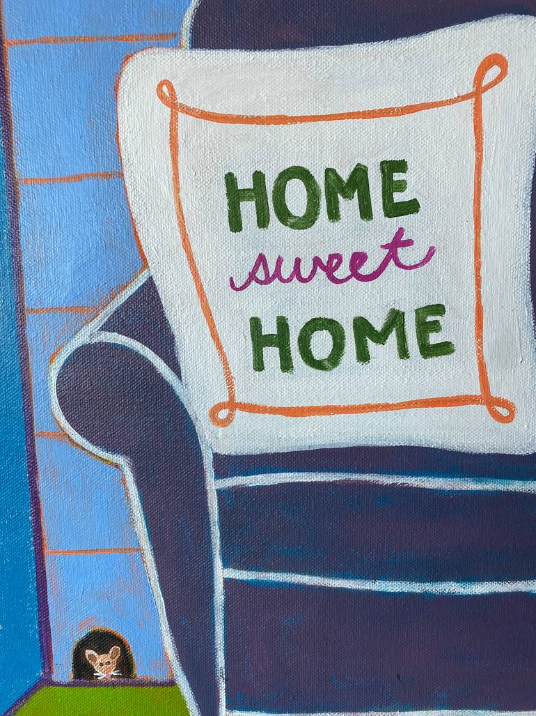 Original Figurative Home Painting by Joselyn Miller