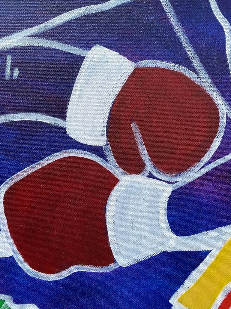 Original Expressionism Sports Painting by Joselyn Miller