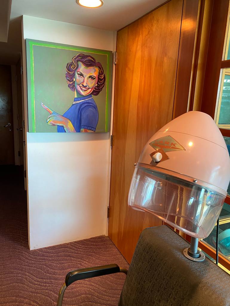 Original Expressionism People Painting by Joselyn Miller