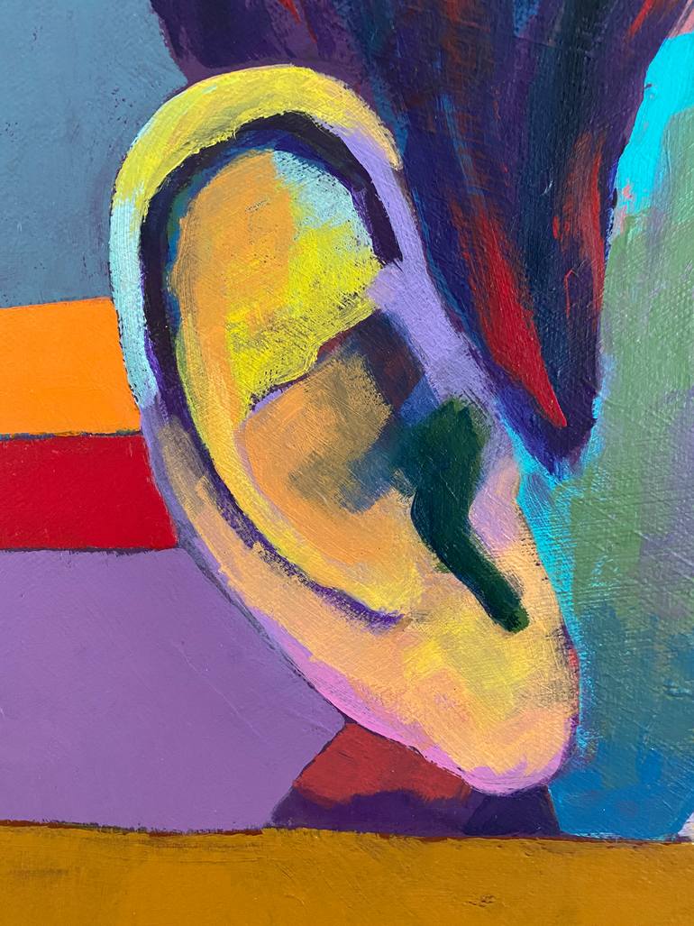 Original Figurative Portrait Painting by Joselyn Miller