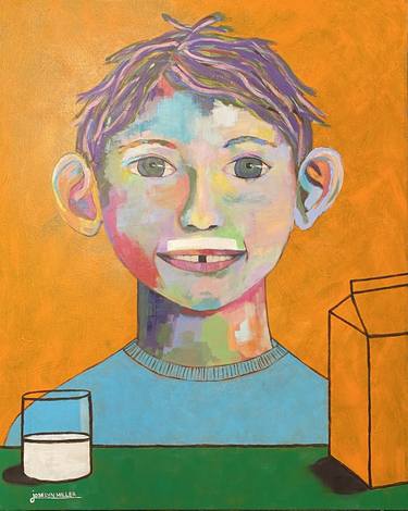 Print of Expressionism Children Paintings by Joselyn Miller