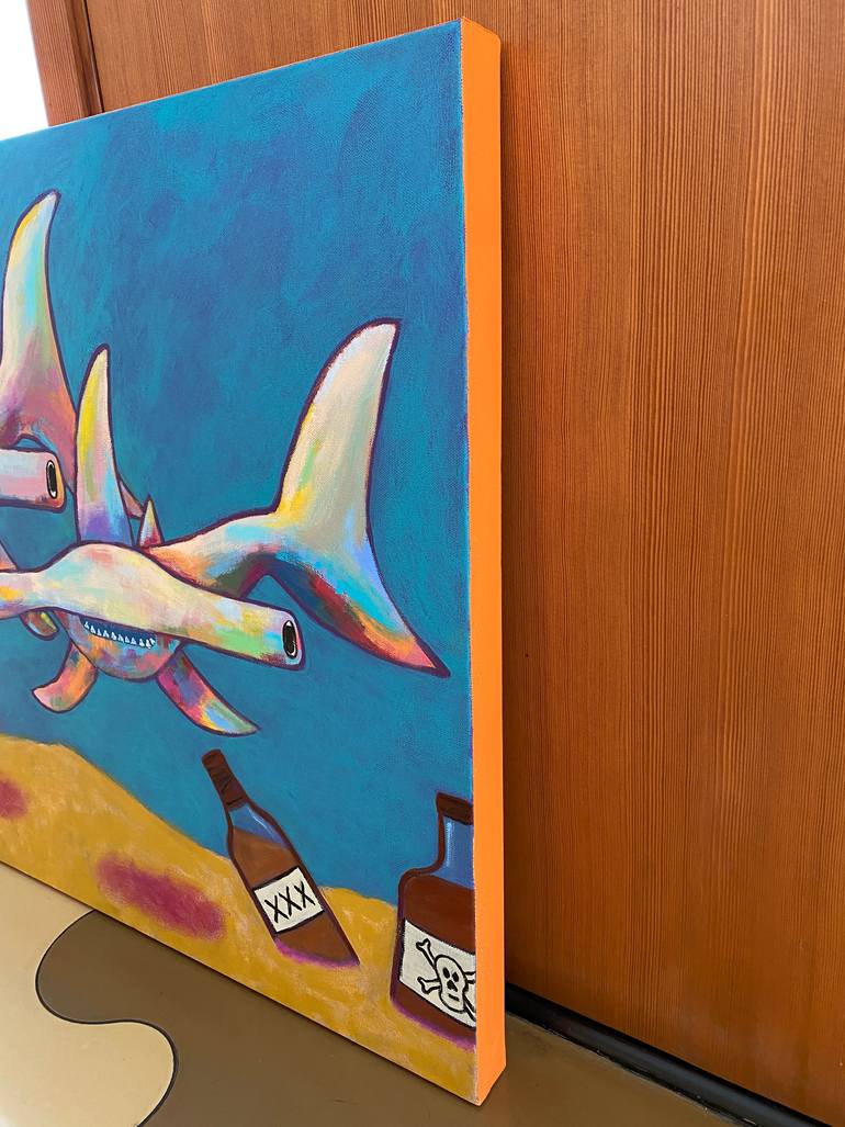 Original Expressionism Animal Painting by Joselyn Miller