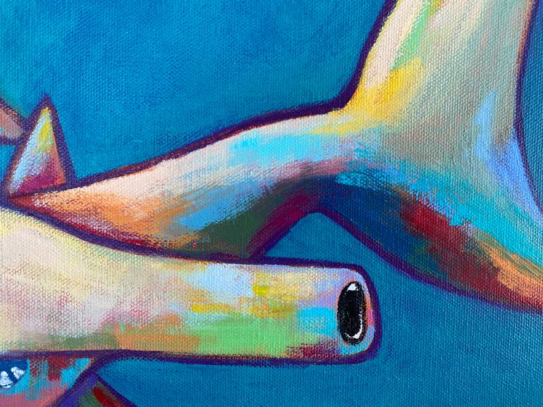 Original Expressionism Animal Painting by Joselyn Miller
