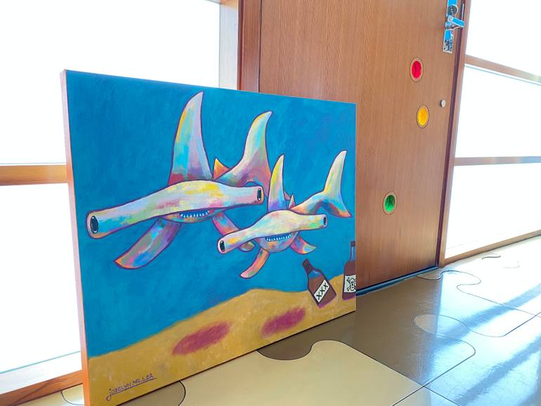 Original Expressionism Animal Painting by Joselyn Miller