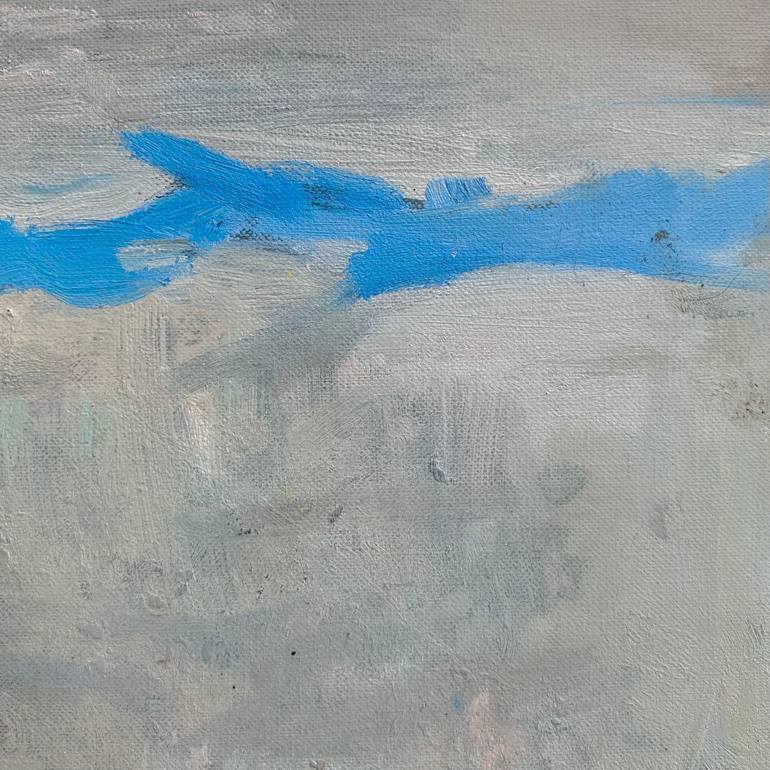 Original Abstract Landscape Painting by Mariia Vasylenko