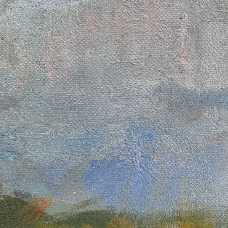 Original Abstract Landscape Painting by Mariia Vasylenko