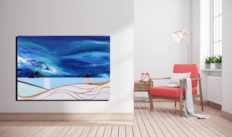 Original Pop Art Abstract Painting by Zinna Yoo
