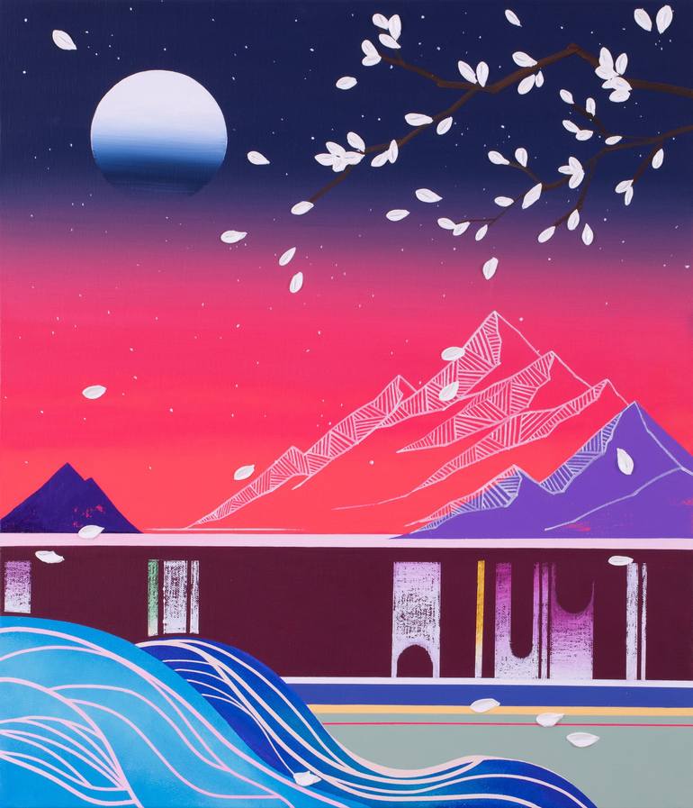 Original Contemporary Landscape Paintings by Zinna Yoo