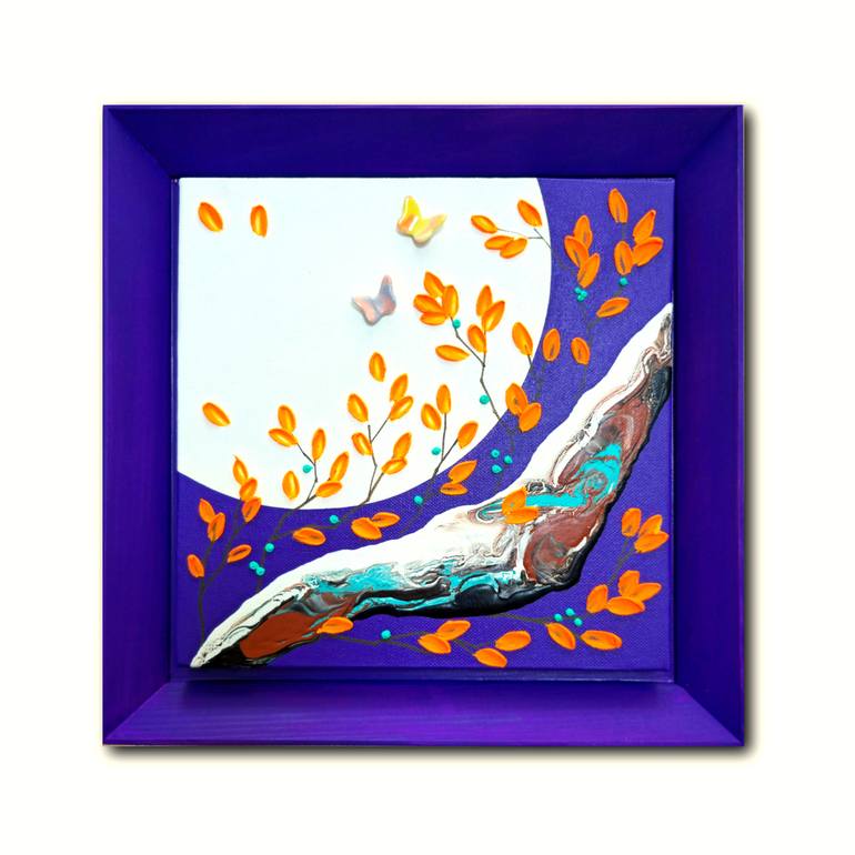 Original Abstract Landscape Painting by Zinna Yoo