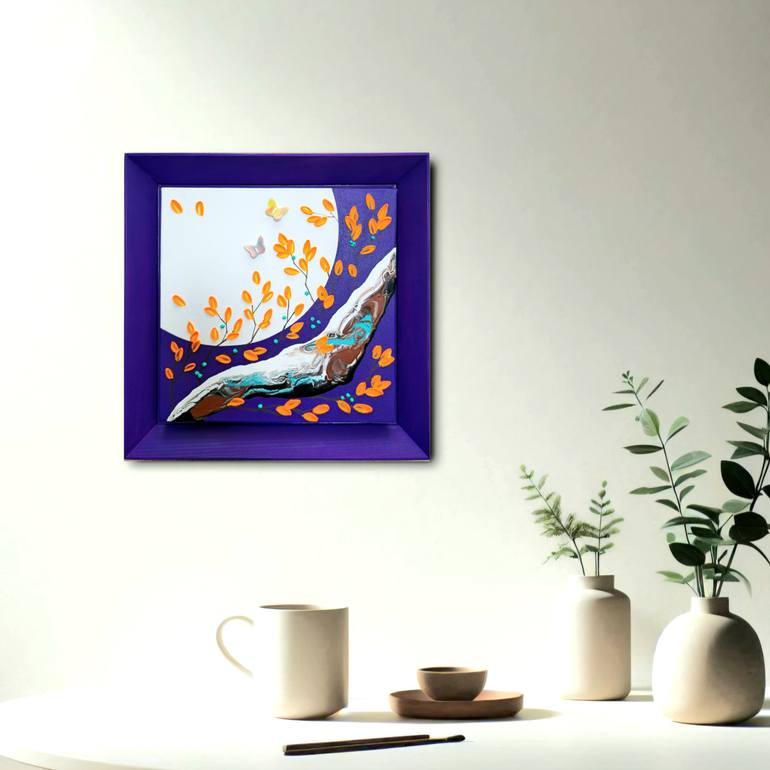 Original Abstract Landscape Painting by Zinna Yoo