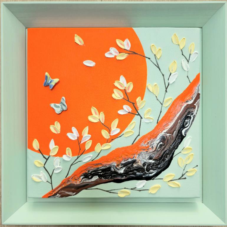 Original Abstract Landscape Paintings by Zinna Yoo