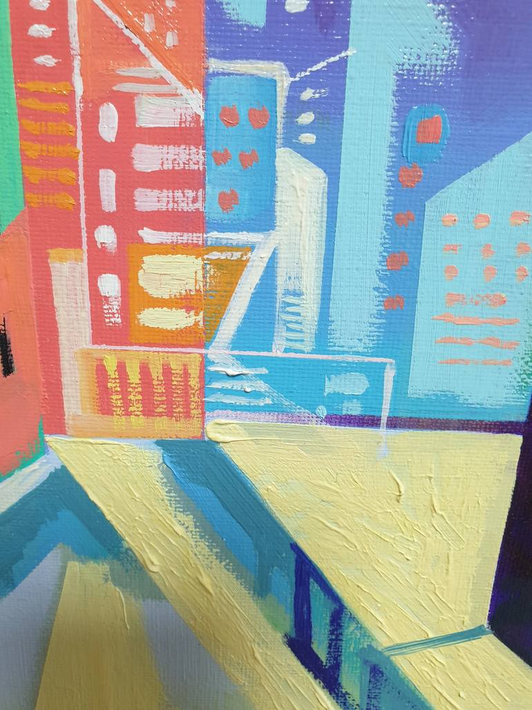 Original Modernism Landscape Painting by Zinna Yoo