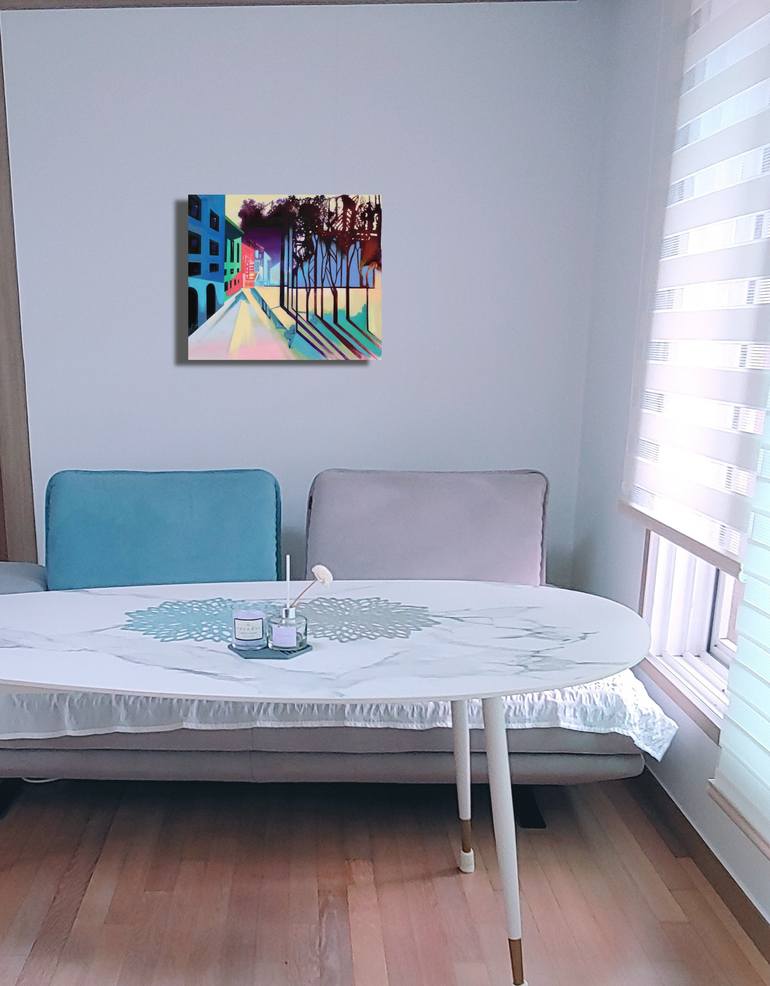 Original Modernism Landscape Painting by Zinna Yoo