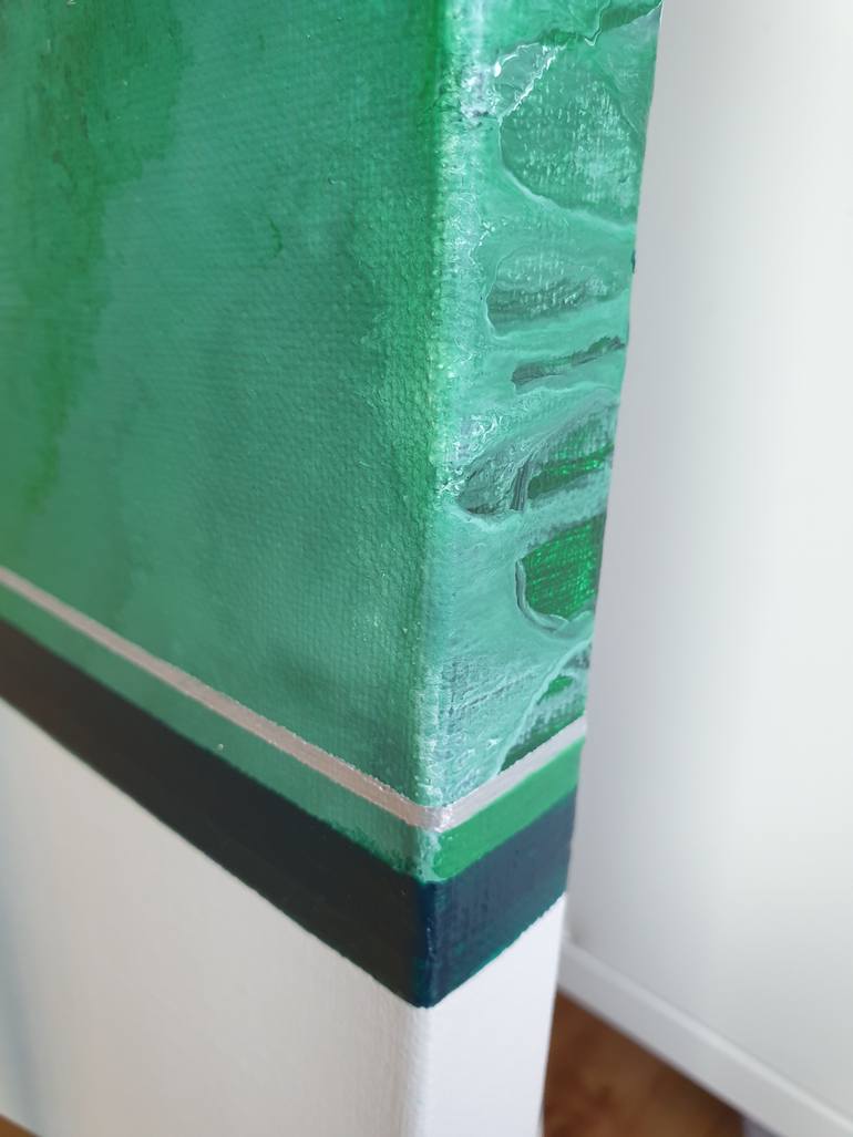 Original Abstract Expressionism Abstract Painting by Zinna Yoo