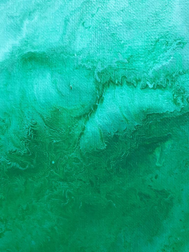 Original Abstract Expressionism Abstract Painting by Zinna Yoo