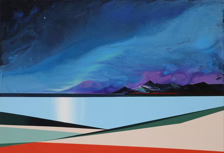Original Abstract Expressionism Abstract Paintings by Zinna Yoo