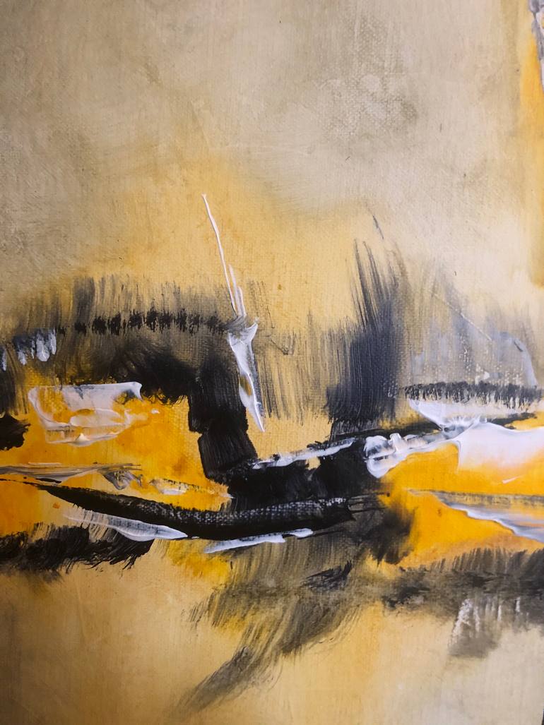 Original Impressionism Abstract Painting by Karl Blanchet