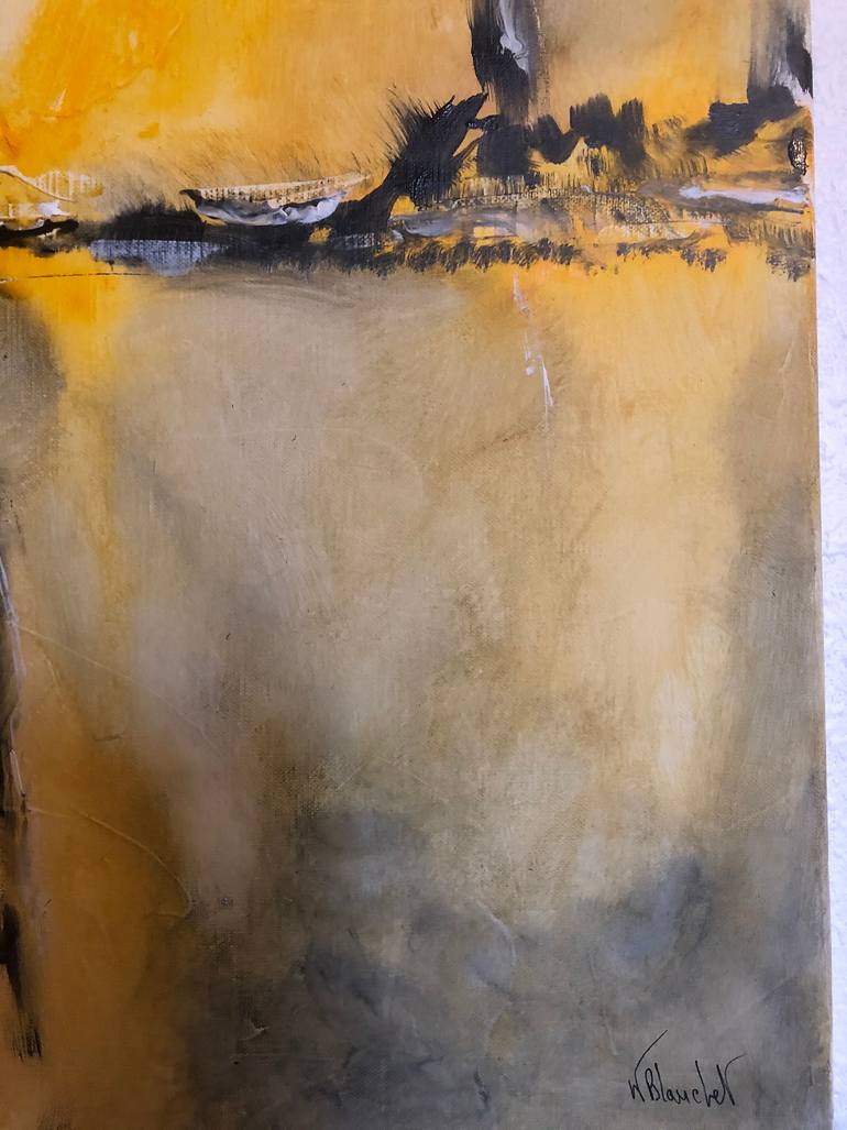 Original Impressionism Abstract Painting by Karl Blanchet