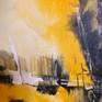 Fire

Canvas on frame from the yellow series. Imagnary fire representing a line that lets you go towards a universe that only you can create. It does not show a specific fire, it is based on the dynamics of colors and these horizontal and vertical lins and matter.
The signature is on the back and on the face, lived with authentically certificates  and a protective varnish