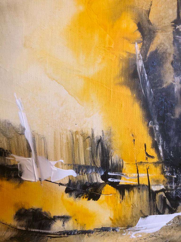 Original Impressionism Abstract Painting by Karl Blanchet