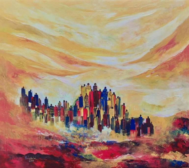 together-we-can-painting-by-paul-akiiki-saatchi-art