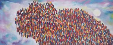 Original Abstract Paintings by Paul Akiiki