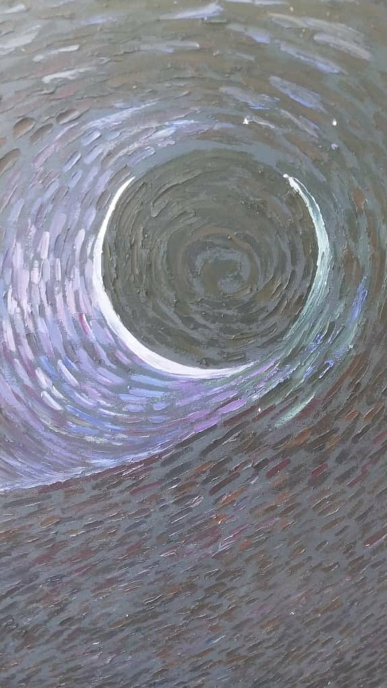 Original Abstract Painting by Paul Akiiki