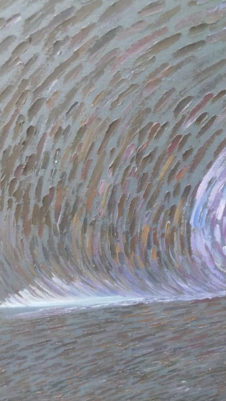 Original Abstract Painting by Paul Akiiki