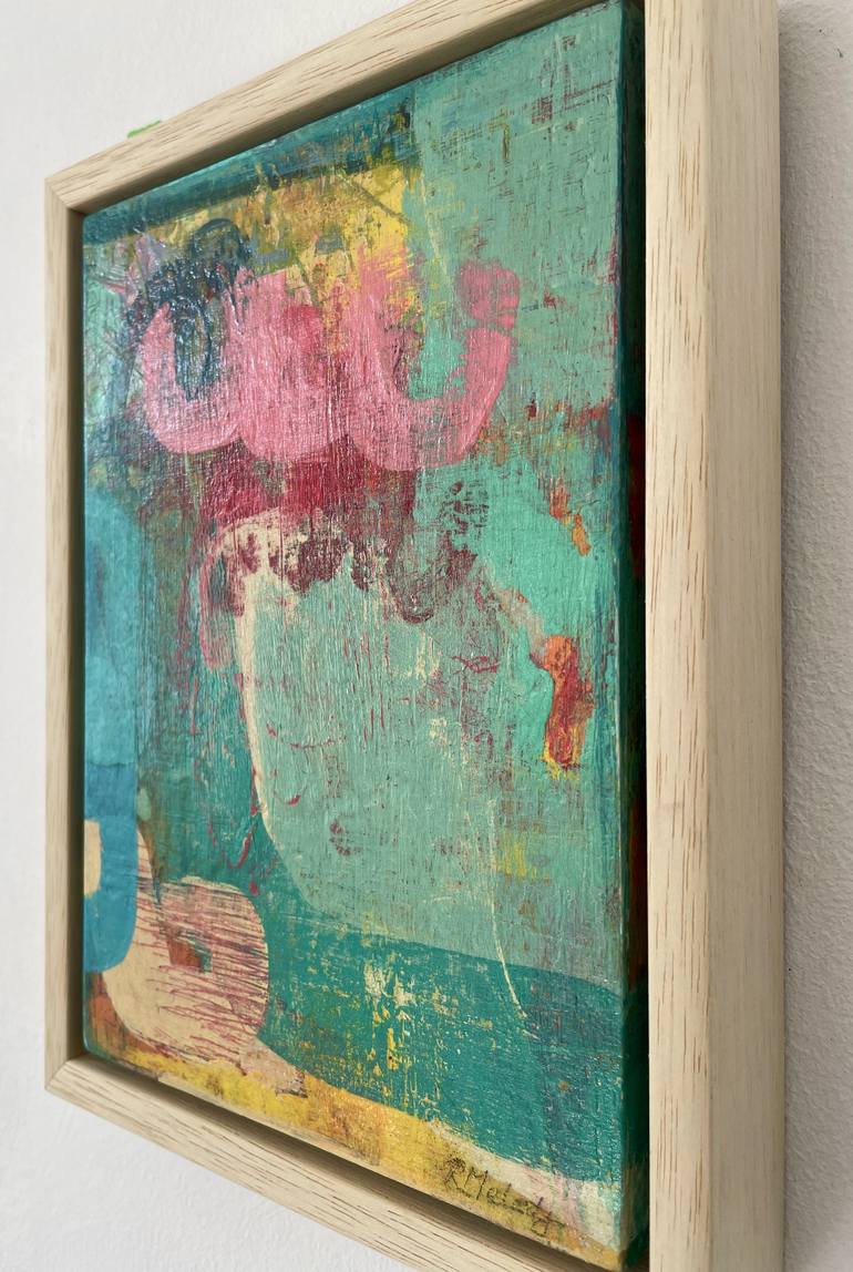 Original Minimalism Abstract Painting by Rae Melody