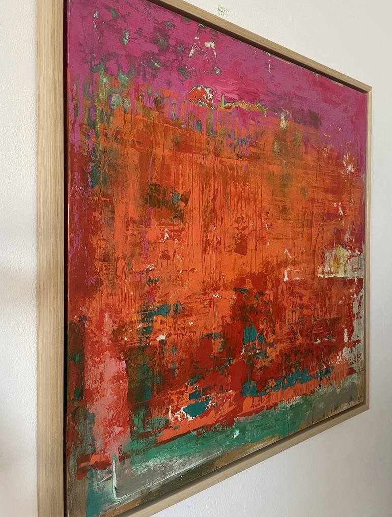 Original Minimalism Abstract Painting by Rae Melody