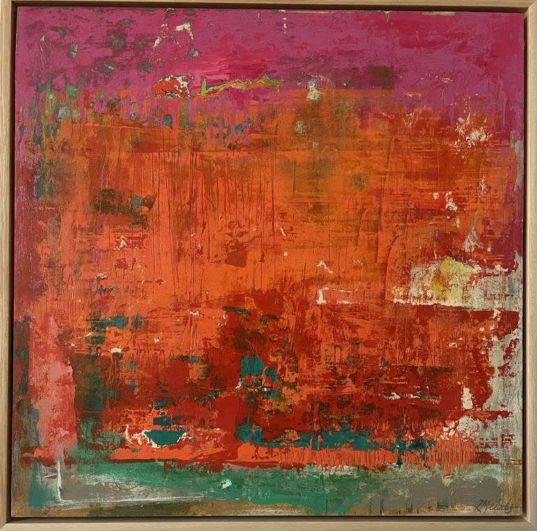 Original Minimalism Abstract Painting by Rae Melody