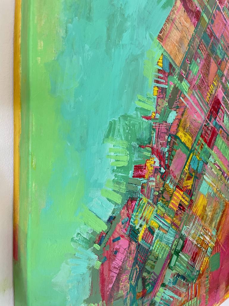 Original Modern Abstract Painting by Rae Melody