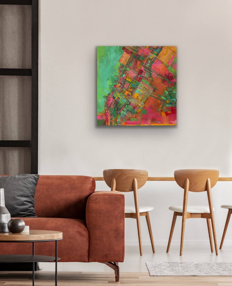 Original Modern Abstract Painting by Rae Melody