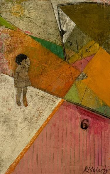 Original Contemporary Abstract Painting by Rae Melody