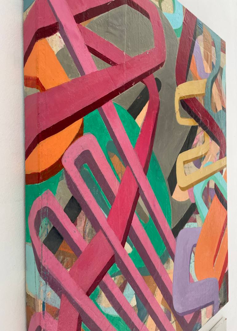 Original Modernism Abstract Painting by Rae Melody