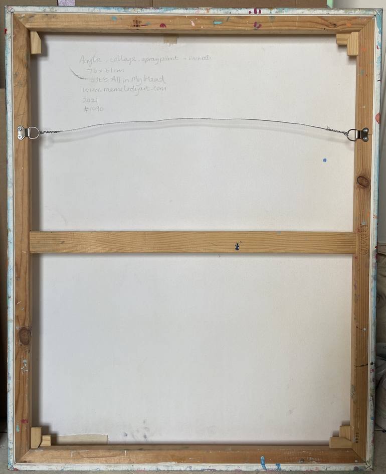 Original Modernism Abstract Painting by Rae Melody