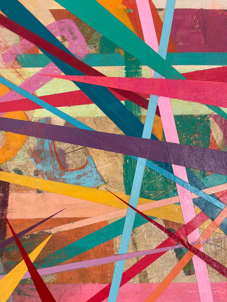 Original Contemporary Abstract Painting by Rae Melody