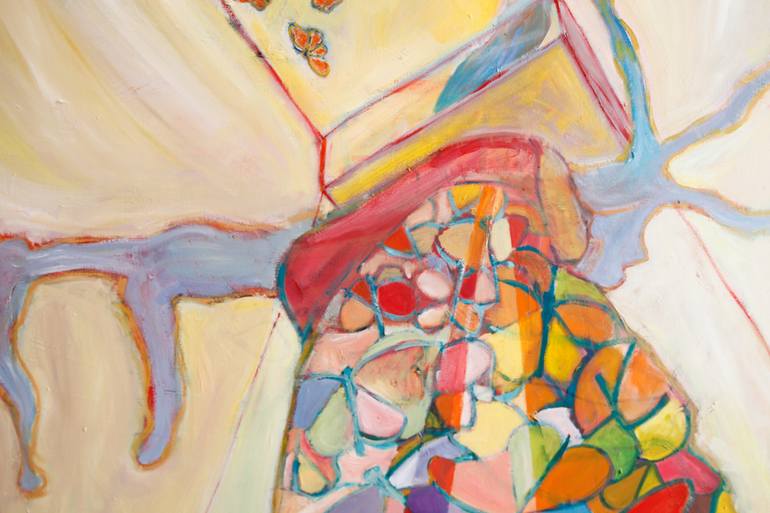 Original Figurative Landscape Painting by Géraldine Bard Weinstoerffer