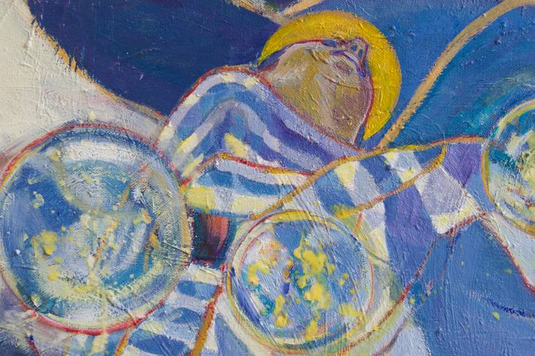 Original Figurative Landscape Painting by Géraldine Bard Weinstoerffer